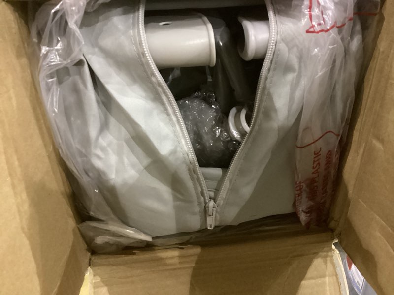 Condition photo showing As Is for 5 in 1 baby crib || color pink