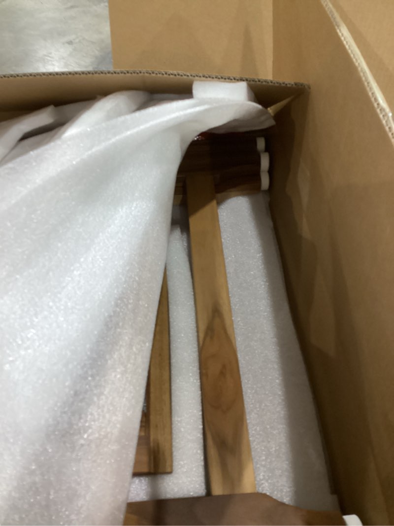 Condition photo showing New/Like New for nnn 24" commercial teak shower bench - 8 non-slip leveling feet & 350 lbs capacity | rock-solid stability for seniors & spa safety | waterproof design for saunas/outdoor pools (patented) 24"w x 12.6" dx 18"h