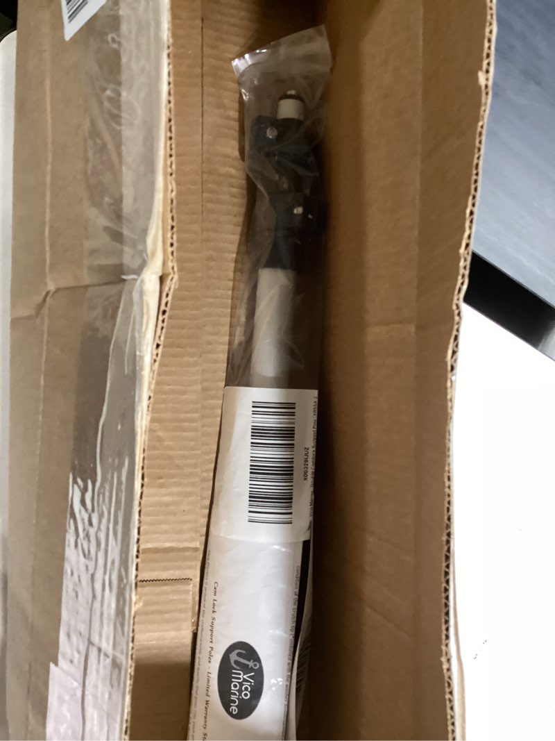 Condition photo showing Good Condition for vico marine - double camlock support pole (xr55a-2 tip - 23"-55" - easy installation