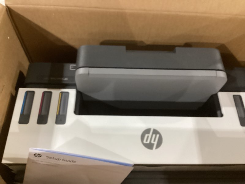 Condition photo showing As Is for HP Smart Tank 7301 Wireless All-in-One Ink Tank Printer, Scanner, Copier with 2 Years of Ink Included, Best-for-Home Office, Cartridge-Free Refillable, AI-Enabled (28B70A)