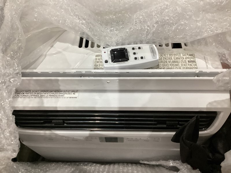 Condition photo showing Good Condition for Frigidaire 6,000 BTU Window Air Conditioner with Remote Control, Cools Up to 250 Sq. Ft., Quiet Operation, Eco Mode, 3 Fan Speeds, Auto Restart, White 6,000 BTU Electronic Controls