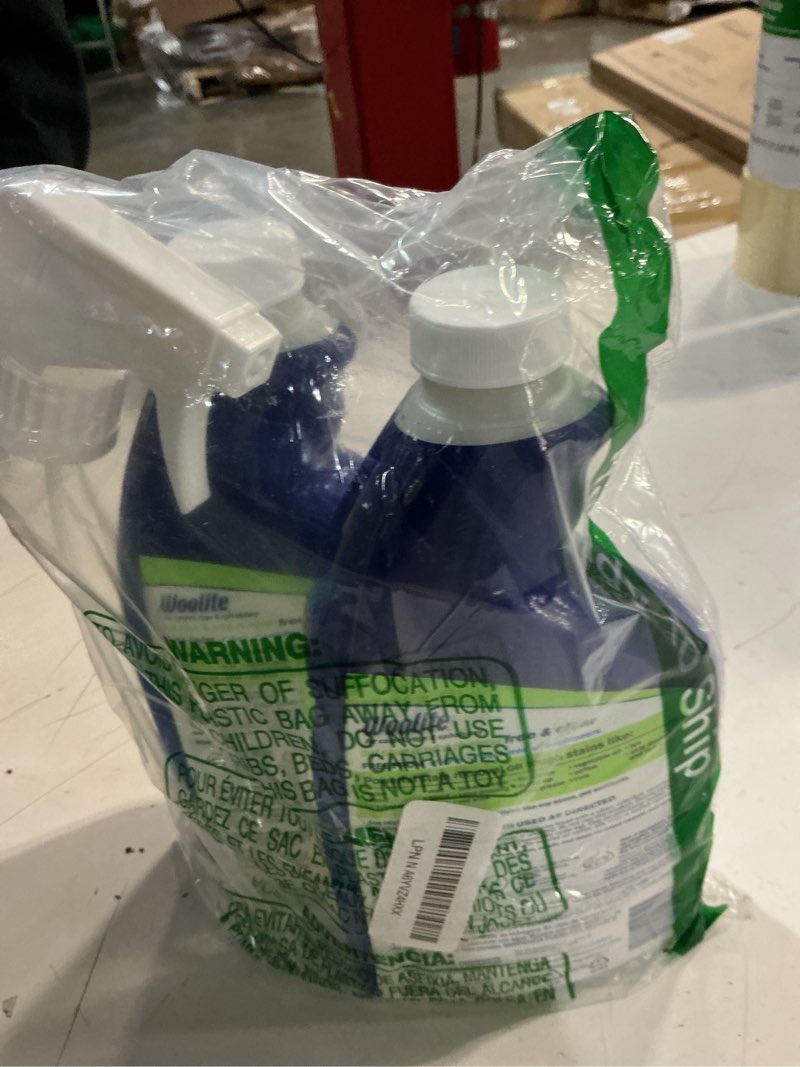 Condition photo showing Good Condition for Bissell Woolite Free & Clear, Pet Stain & Odor Remover, 22oz (Pack of 2), 2719