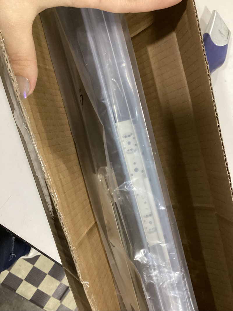 Condition photo showing Good Condition for Lazblinds Upgraded Magnetic Top Down Bottom Up (TDBU) Honeycomb Blinds, No Drill No Tools Easy Install Cordless Cellular Shades for Windows 35" W x 48" H, White - Light Filtering White - Light Filtering 35"W x 48"H