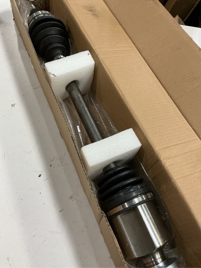 Condition photo showing As Is for a-premium cv axle shaft assembly - compatible with saturn vue 2002 2003 2004 2005, l4 2.2l, awd, automatic cvt transmission - front right passenger side, replace# 21991242 front passenger side