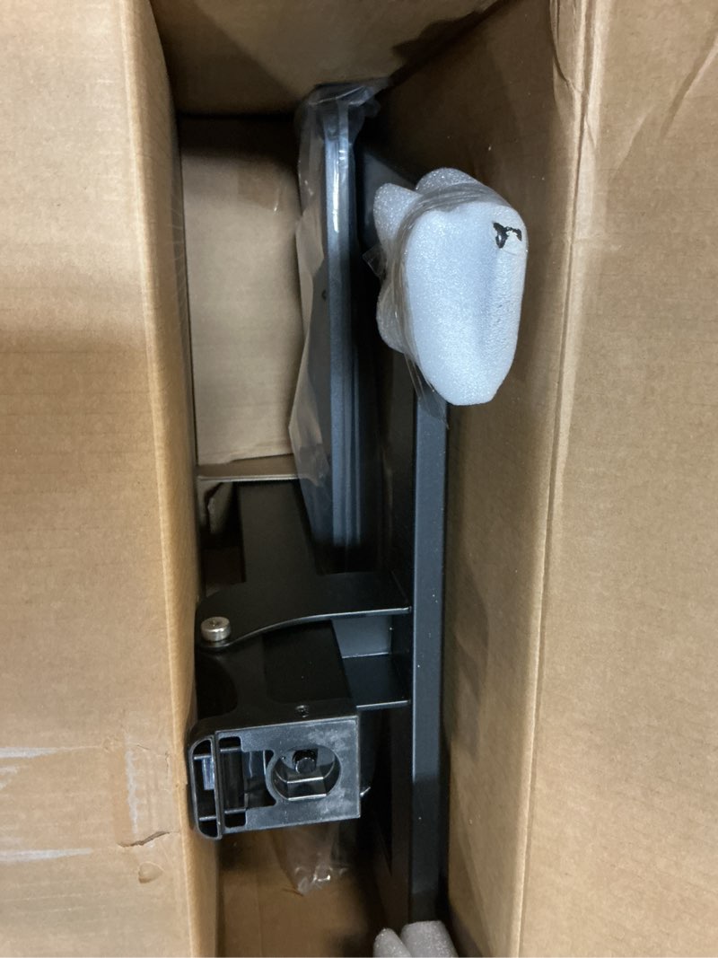 Condition photo showing Good Condition for Mobile Folding Desk 25 Inch - No Assembly Sit-Stand Desk,Height Adjustable Rolling Laptop Desk, Space-Saving Portable Desk with Wheels for Home Office Craft & Study, Black