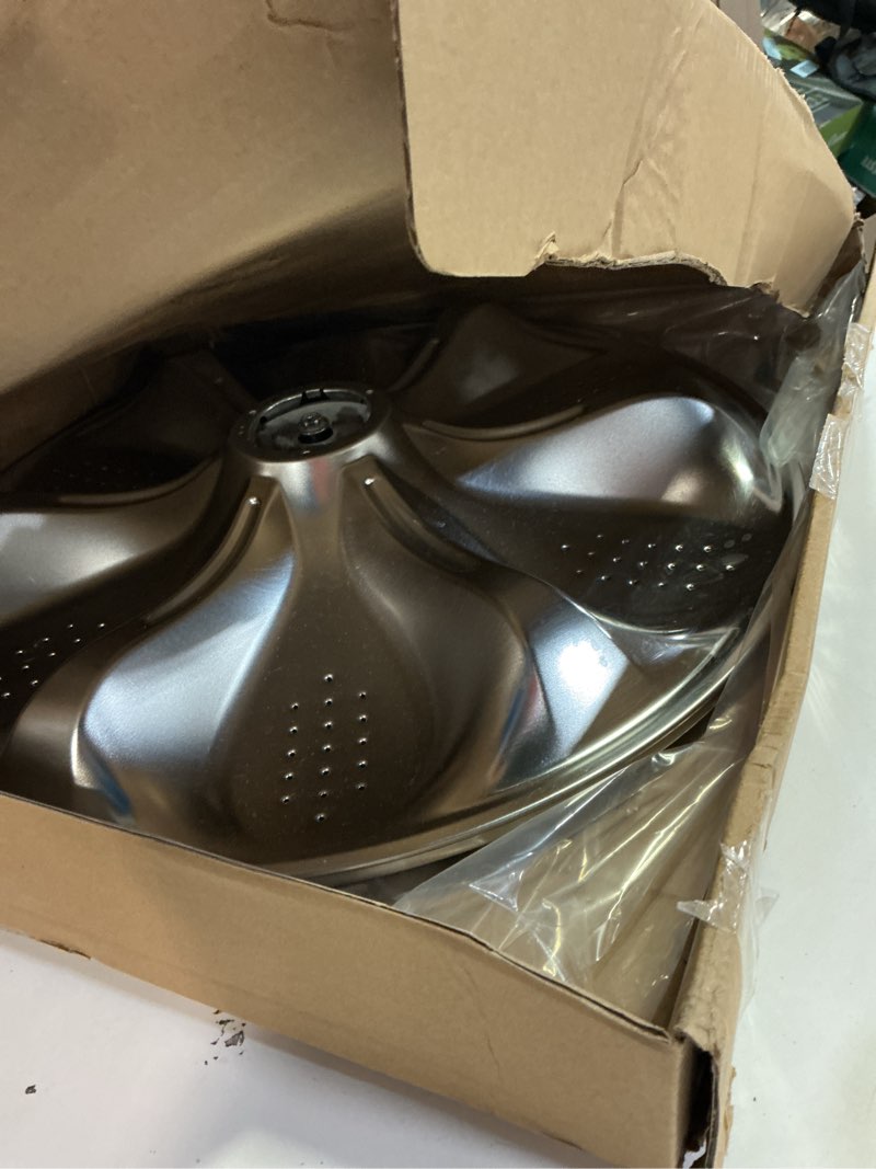 Condition photo showing Good Condition for agz72909711 agitator plate without washer pulsator cap compatible with lg washer agz72909702 washplate pulsator assembly lg washer parts replaces: ap6800730, 4873462, agz72909703, ps12588963