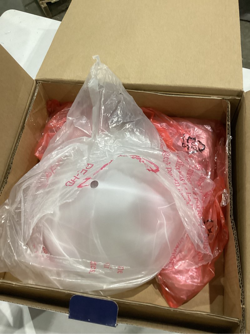 Condition photo showing Good Condition for project source 13-in w satin nickel ceiling flush mount lights 2-pack