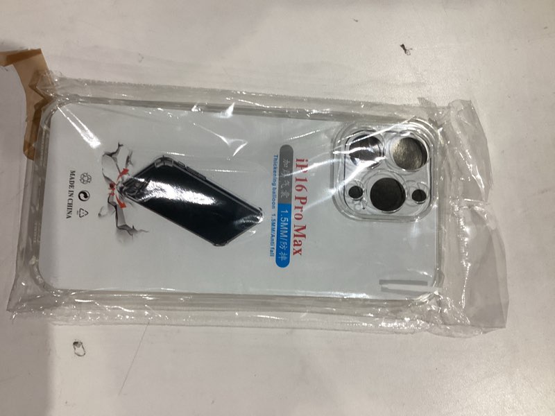 Condition photo showing Good Condition for Phone case for iPhone 16 Pro Max and Phone case for iPhone 16 Plus (iPhone 16 Pro Max) Transparent