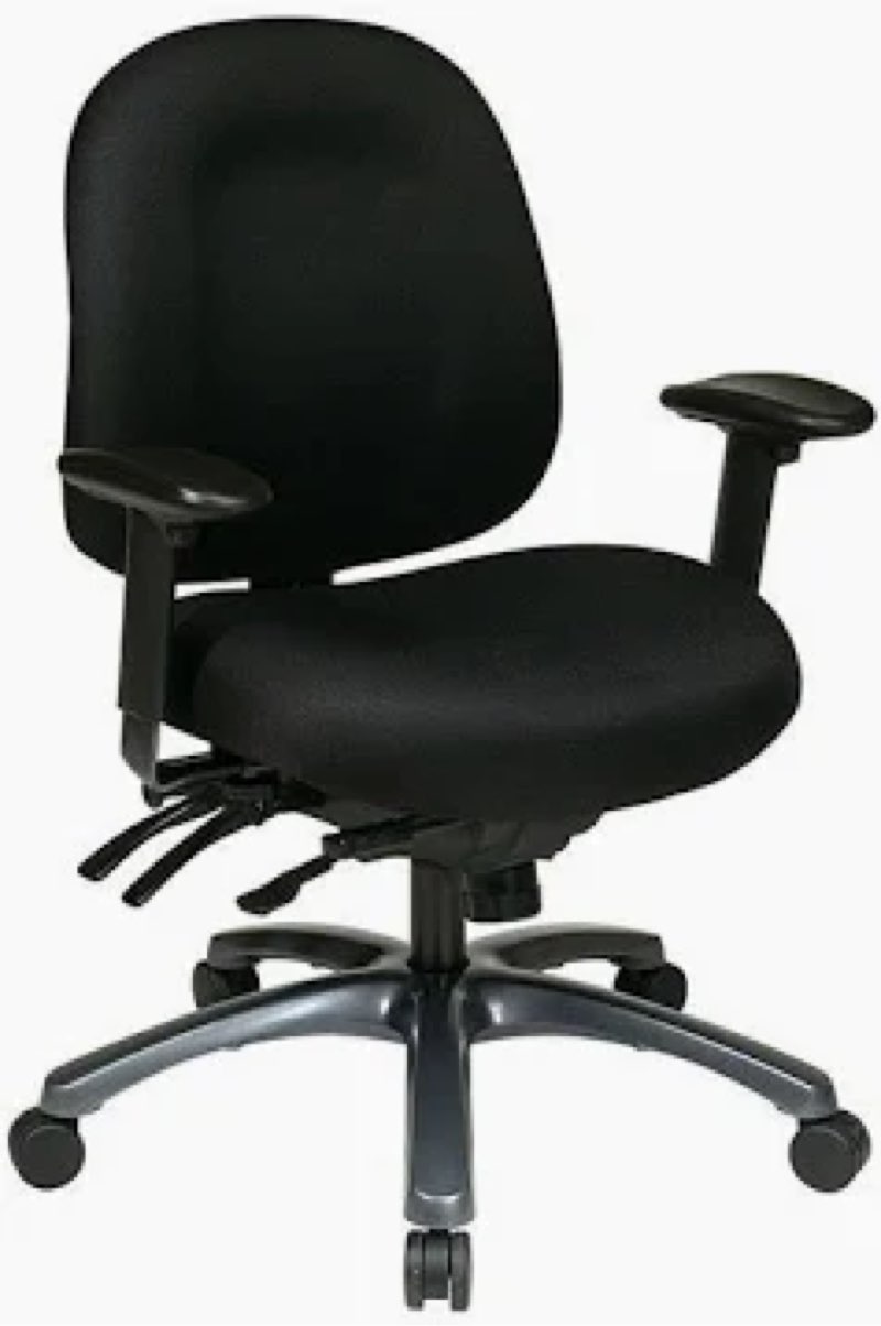 Upholstered task chair F162000000 (similar to stock photo)