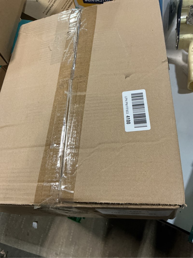 Condition photo showing New/Like New for Stainless Steel Bathroom Vanity Light Over Mirror, 2 Light Brushed Gold Bathroom Light Fixtures with Milk Glass and Clear Glass Shades, Modern Vanity Lighting Wall Mount Brushed Gold 2 Light