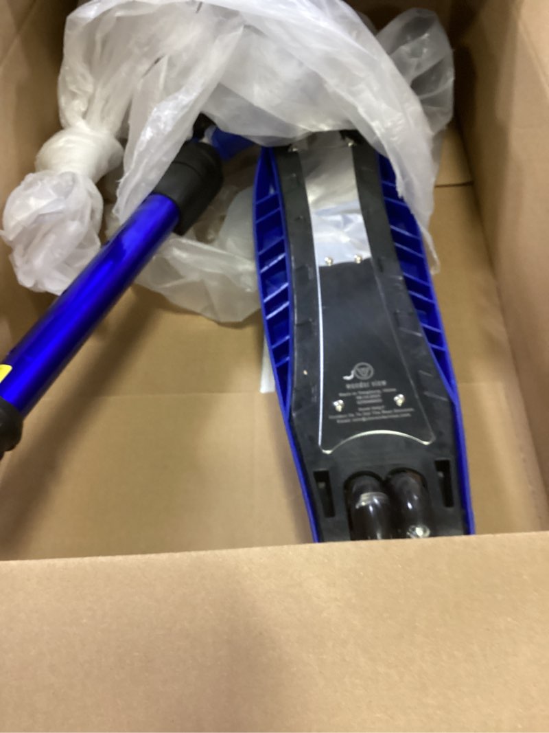 Condition photo showing Good Condition for 3 Wheel Scooter for Kids Ages 6-12,Kids Scooter with Light Up Wheels, Sturdy Deck Design, and 4 Height Adjustable Suitable for Kid Ages 3-12 ALL BLUE