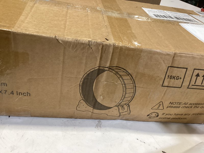 Condition photo showing Good Condition for cat exercise wheel large - 35.4'' wooden treadmill for indoor cats with low noise, safety lock, detachable carpet & eco-friendly design for fitness, weight loss and entertainment
