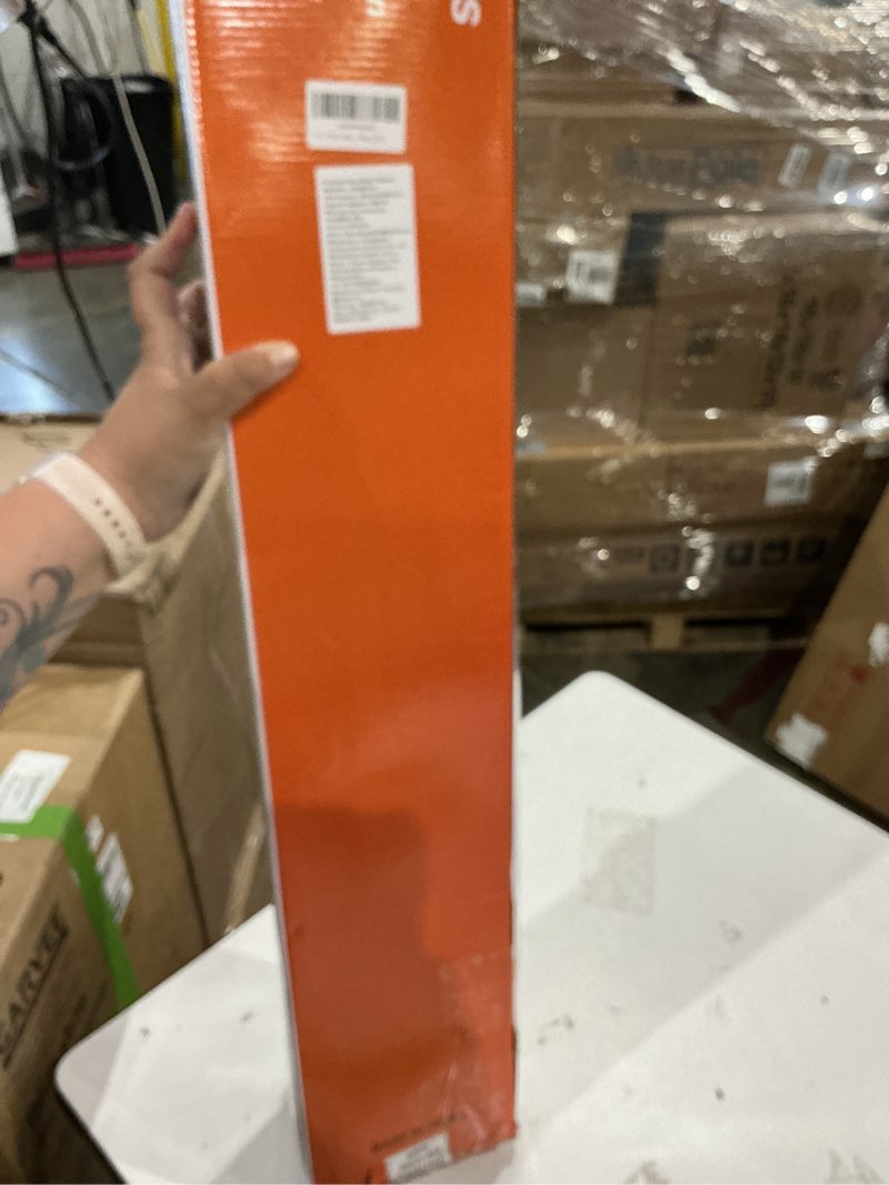 Condition photo showing New/Like New for (2 pack) retractable baby gate for doorways and stairs, mesh safety gate for pet, indoor & outdoor use, one-hand operation, easy installation, 33.6" tall, expands to 55" wide?white,33.6"x55") 33x55 inch(2 pack) white