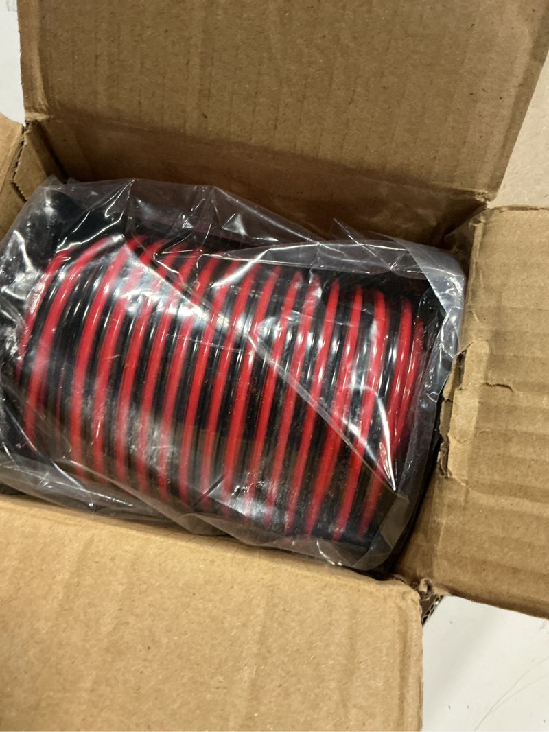 Condition photo showing Good Condition for viabrico 16 gauge wire, 16awg automotive wire electrical wire 100ft 2 conductor red black 12v/24v dc cable led strips extension for light rc car speaker 100ft 16awg