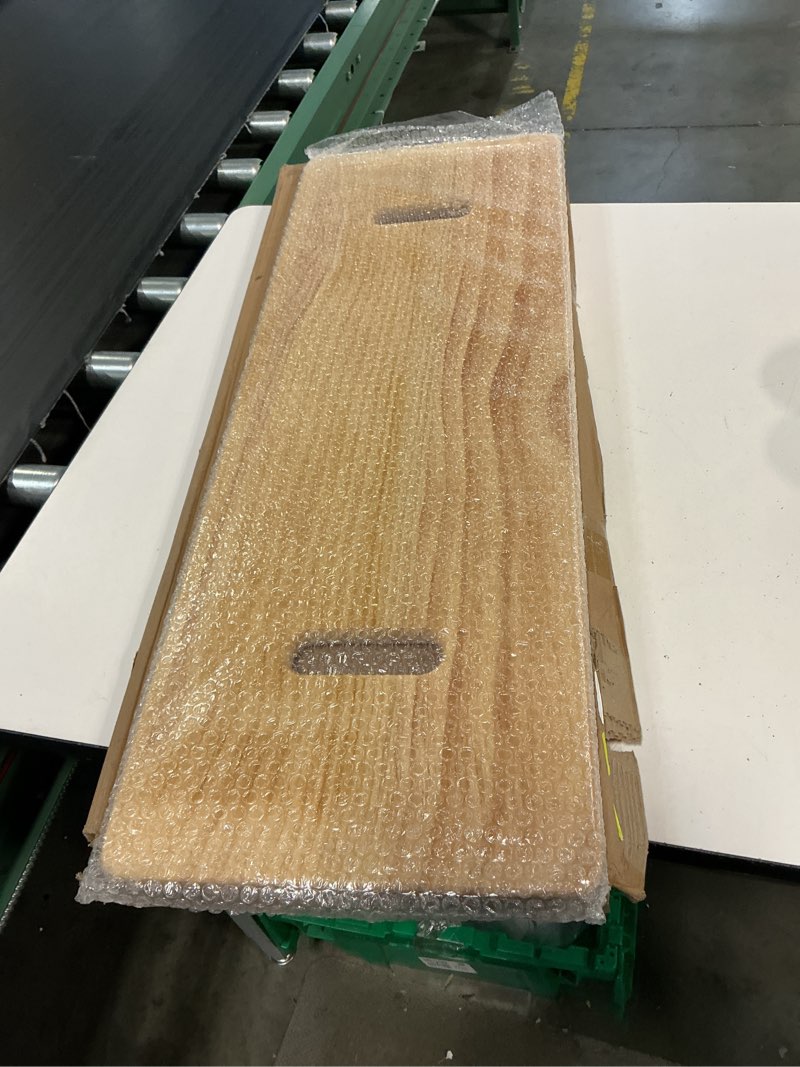 Condition photo showing Good Condition for dmi transfer board and slide board  fsa eligible  made of heavy-duty wood for patient  senior and handicap move assist and slide transfers  holds up to 440 pounds  2 cut out handles  30 x 8 x 1