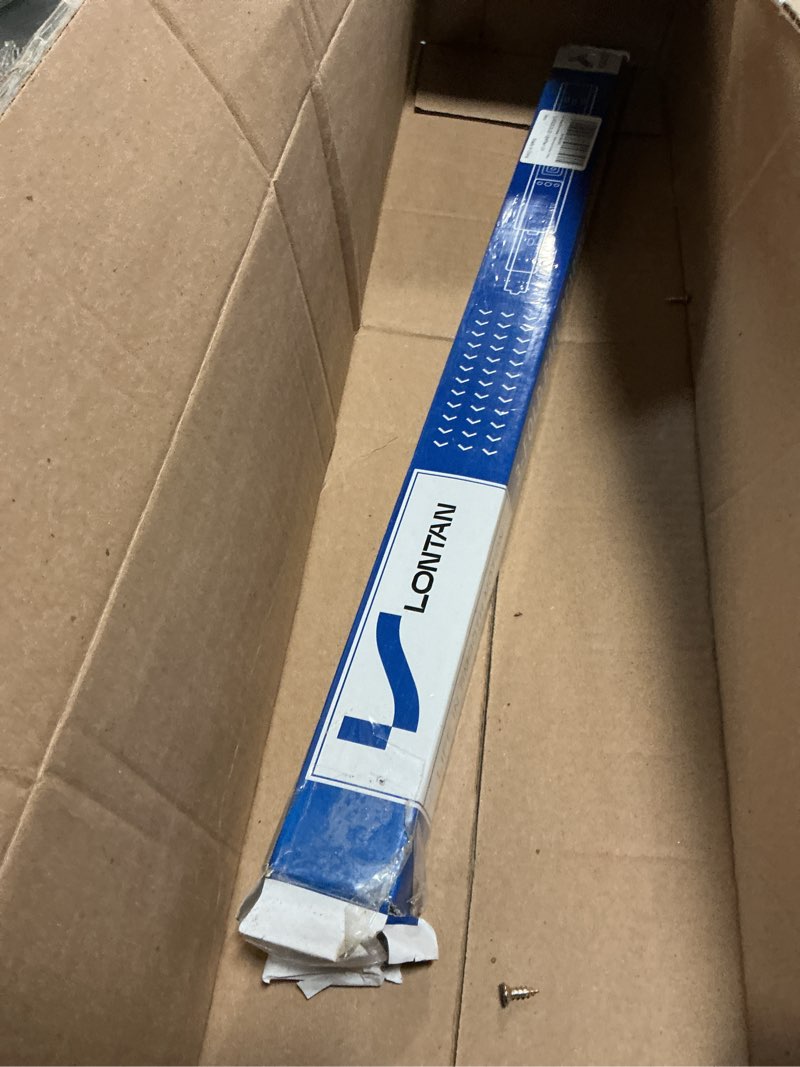 Condition photo showing New/Like New for LONTAN 1 Pair Side Mount Heavy Duty Drawer Glides 22 inch Soft Close Drawer Slides 100 LB Capacity Ball Bearing Full Extension Cabinet Rails Silver-Soft Close 22 Inch 1