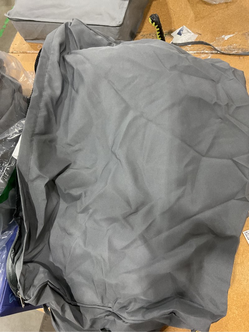 Condition photo showing Good Condition for 14pcs outdoor cushion covers replacement washable waterproof uv w/zipper for 6-seaters sofa patio slipcovers set seat and back covers only (charcoal gray, 23.6x23.6inch) charcoal gray 23.6x23.6inch