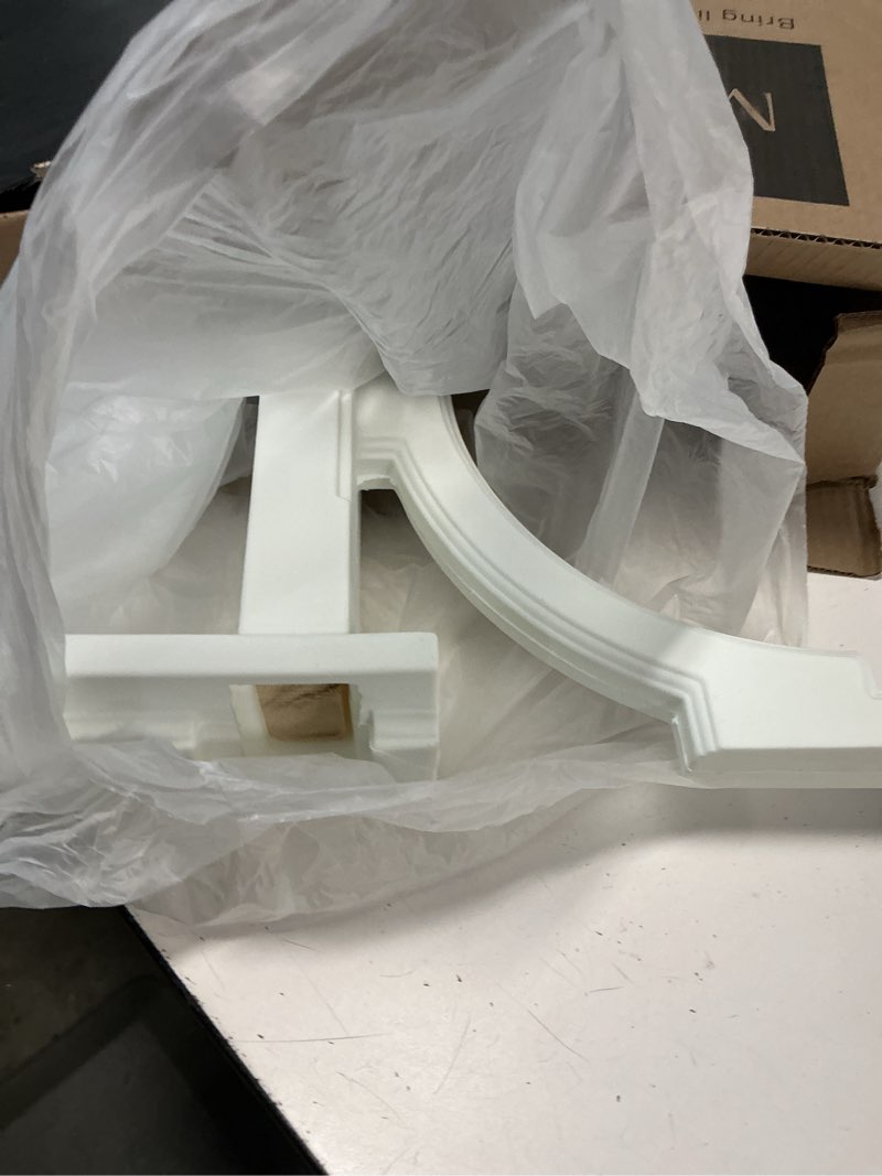 Condition photo showing New/Like New for mayne newport plus mailbox post with standard arm – weather-resistant, durable classic design – easy-to-install outdoor mailbox post white