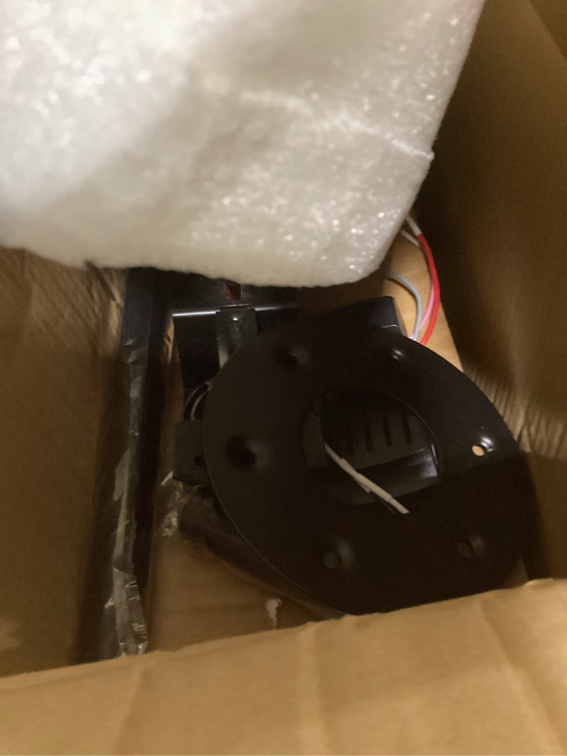 Condition photo showing Good Condition for kasass black ceiling fan no light, 52" outdoor fans for patios/porch/bedroom/kitchen with remote, noiseless, 3 downrods, 6 speed, reversible dc motor, modern, 3 blades, timer black 52 in