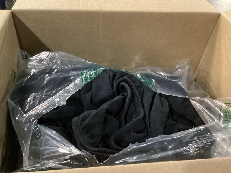 Condition photo showing As Is for bare home flannel sheet set 100% cotton twin extra long, velvety soft heavyweight - double brushed flannel - deep pocket (twin xl, black) twin xl 02 - black
