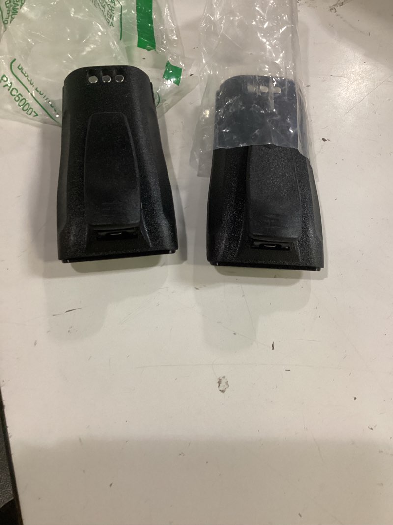 Condition photo showing Good Condition for (2-pack) [2025 upgraded] 7.4v 2600mah li-ion battery replacement for cp200 cp200d cp200xls cp040 cp150 cp380 ep450 pr400 gp3188 gp3688 two-way radios with belt clips