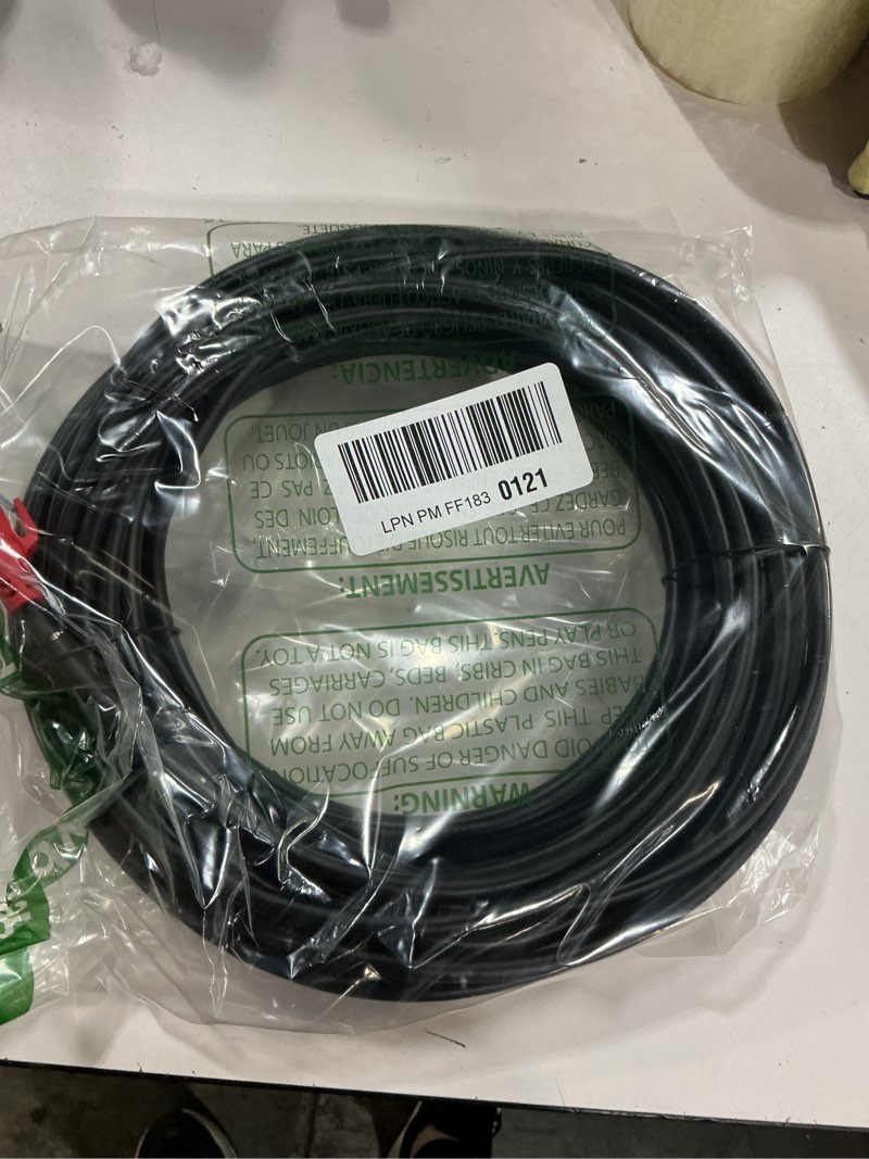 Condition photo showing New/Like New for Cat 8 Ethernet Cable 50 ft, 6ft 10ft 20ft 30ft 40ft 75ft 100ft 150ft Heavy Duty High Speed Internet Network Cable 26AWG 40Gbps 2000Mhz,Professional LAN Cable Shielded in Wall,Indoor&Outdoor CAT8-50FT Black