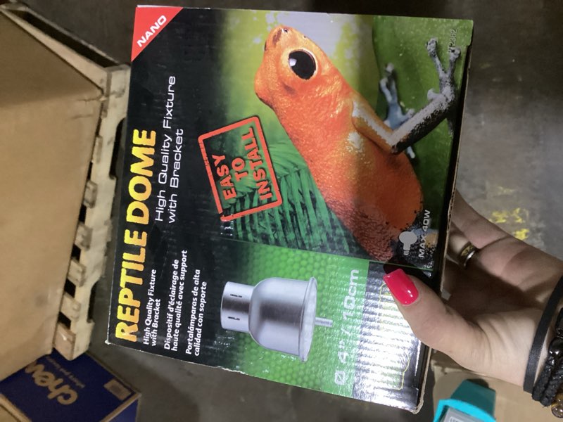 Condition photo showing New/Like New for Exo Terra Nano Reptile Dome with Support Bracket (4 /10cm)