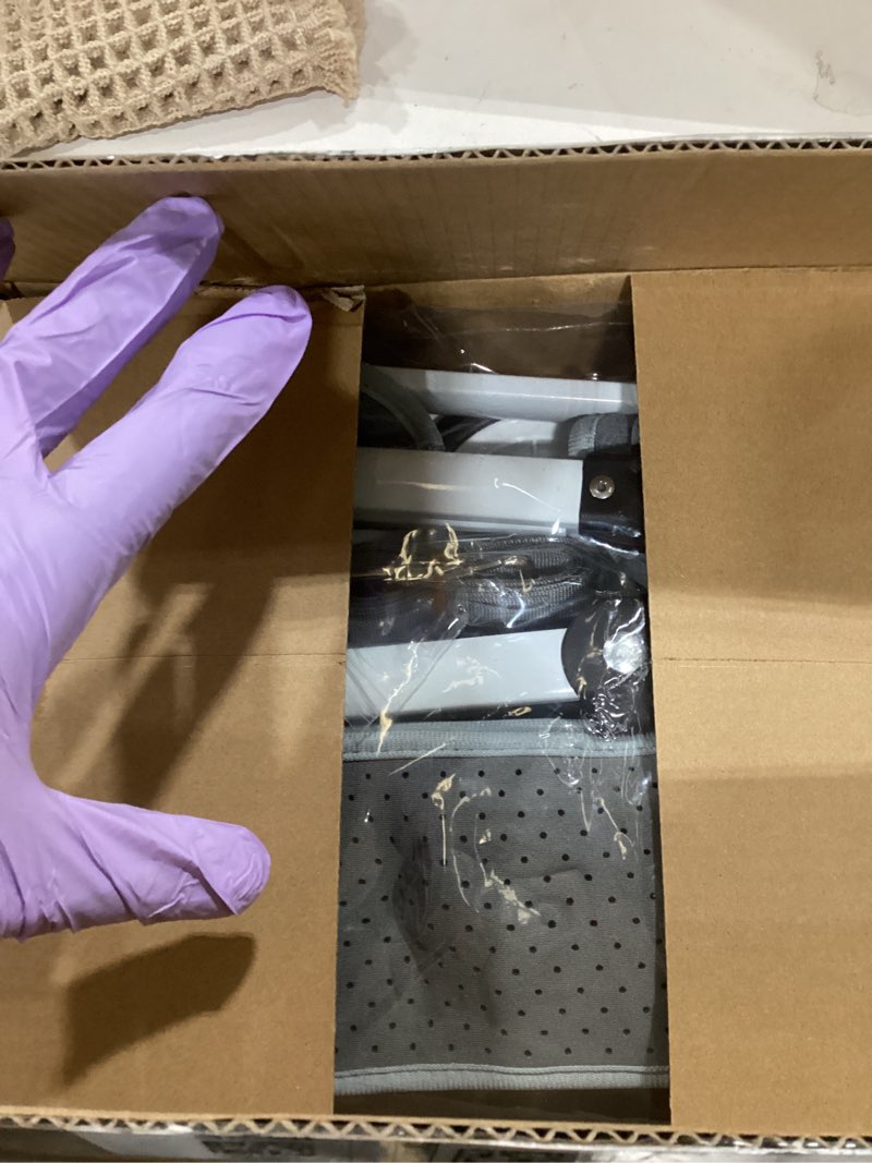 Condition photo showing New/Like New for Adjustable Dog Wheelchair for Back Legs Mobility Support Lightweight Pet Wheelchair for Disabled Hind Legs Walking Stable Dog Cart for Pets, Pink (Small) White XS for 11-17.6lb