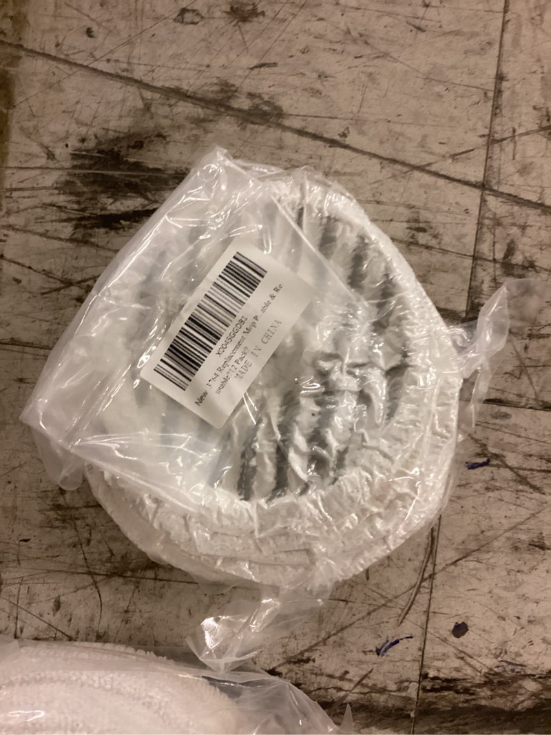 Condition photo showing New/Like New for 3764 replacement mop pads for bissell spinwave: compatible with bissell spinwave spin mop 3764?37643 series hard floor mop cleaners - 8 scrubby pads,4 soft pads,washable & reusable?12 pack? one color -12pcs