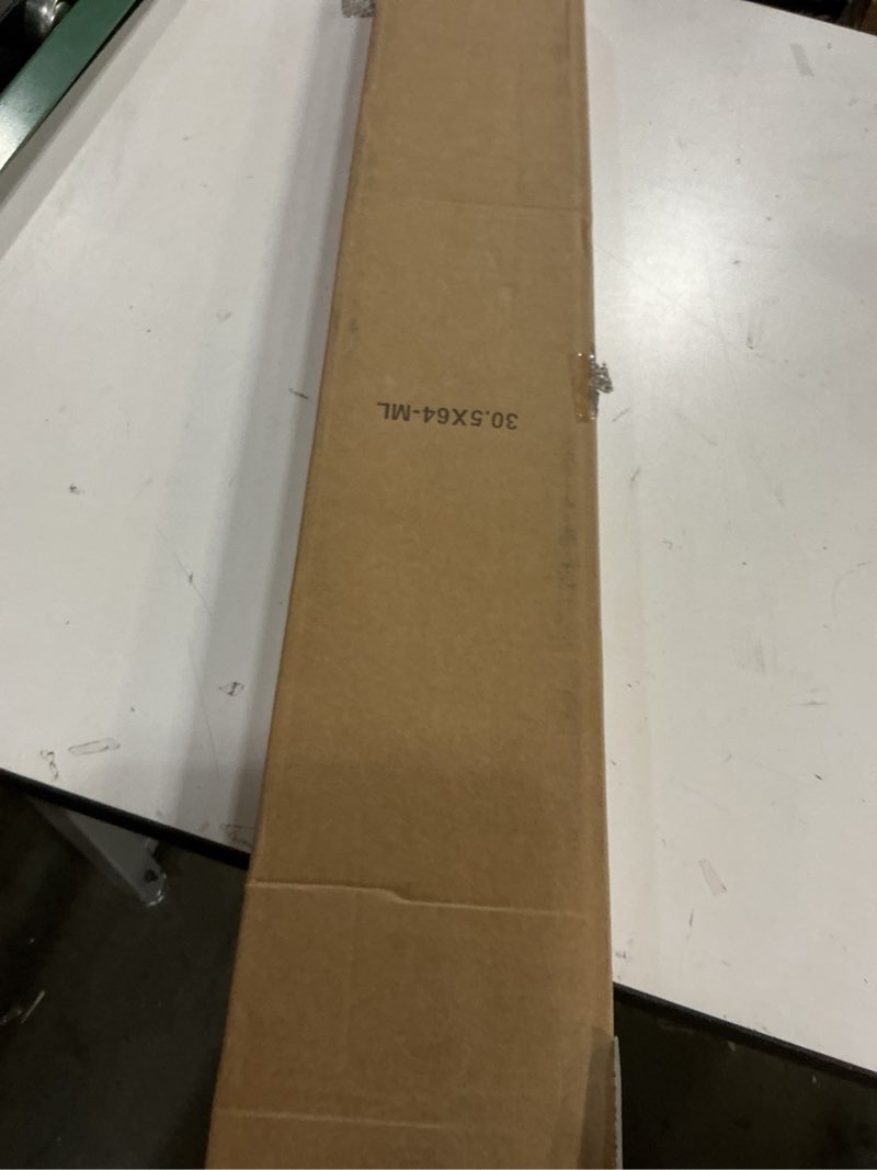 Condition photo showing New/Like New for No Tools No Drill Cordless Mini Blinds 31" Wx 64" H, 1" L-Shaped Blades, Horizontal Vinyl Blinds for Indoor Windows, White 31x64in