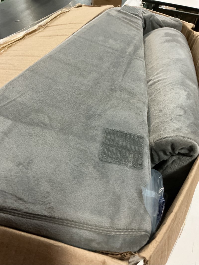 Condition photo showing Good Condition for royalay leg elevation pillows for after surgery, adjustable height knee surgery recovery equipment, knee replacement recovery aids for hip ankle pain relief patent pending, double leg 29.5inx16inx10in