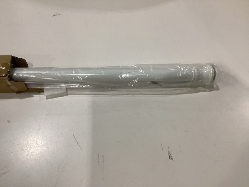 Condition photo showing Good Condition for amazer spring tension shower curtain rod, 42-72 inches rust-resistance tension curtain rod bathroom rod, adjustable shower curtain rod no drill, white 42-72 inches white