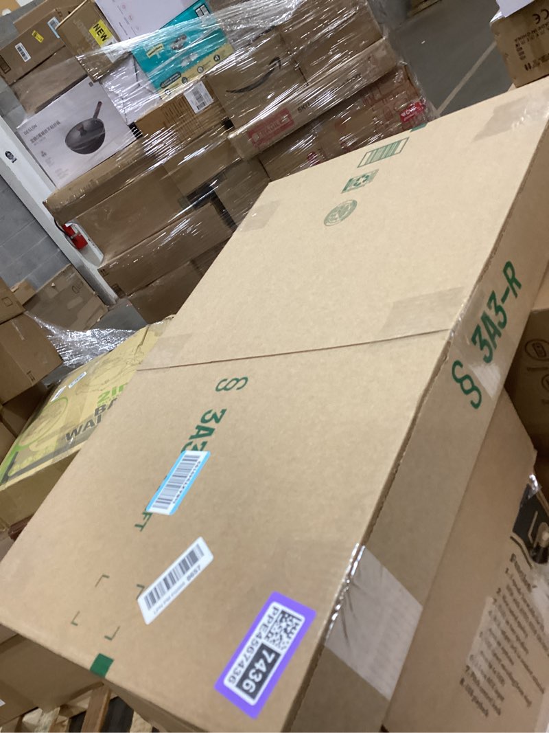 Condition photo showing As Is for Laptop Desk for Bed, Height Adjustable Laptop Bed Table, Foldable Portable Lap Desk Stand with USB/Storage Drawer/Cup Holder/Slot, Breakfast Tray for Working Reading Writing Eating (Retro Brown)