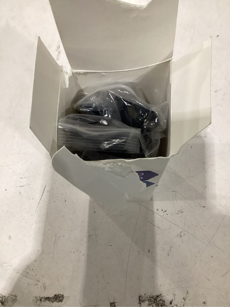 Condition photo showing As Is for norperwis reading glasses 5 pairs quality readers spring hinge glasses for reading for men and women (5black, 1.50) 5black 1.5 x