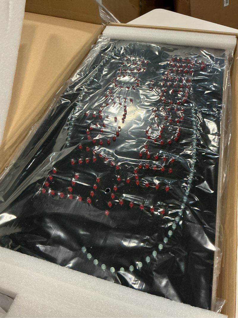 Condition photo showing Good Condition for Eyebrow Threading Sign, 24"x12", 60x30cm, TOPKING, LED, Neon, Florescent, Signage, Signboard, Display, Billboard, Screen, Grand Opening, Gift