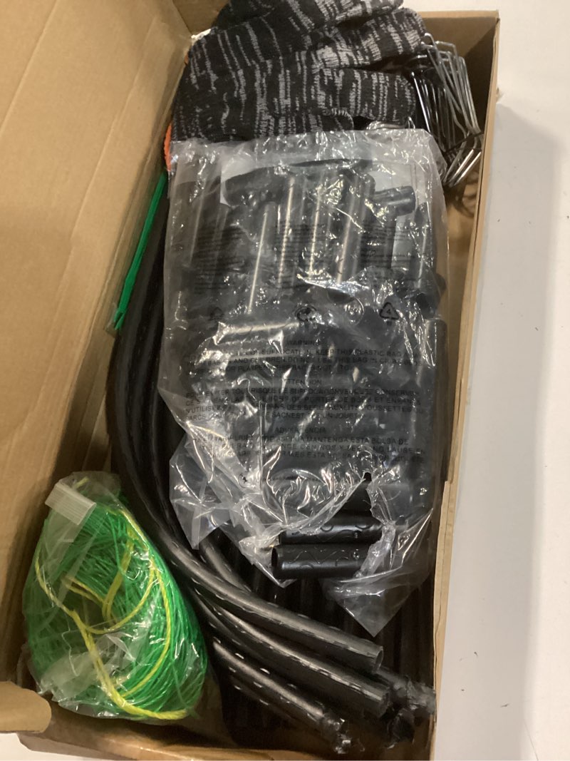 Condition photo showing Good Condition for Garden Cucumber Trellis for Climbing Plants Outdoor, 65 x 48 inch U-Shaped Garden Arch Trellis, Pea Tomato Cucumber for Raised Bed, 120x160-BLK 65"W x 48"H-Black