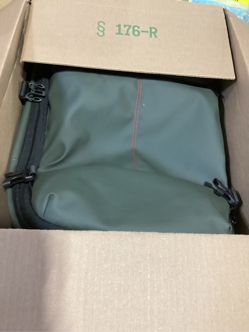 Condition photo showing Good Condition for vacuum seal backpack travel with ultra-powerful pump, 80l expandable travel backpack with vacuum system w/tsa lock green 80l (w/ultra-pump)