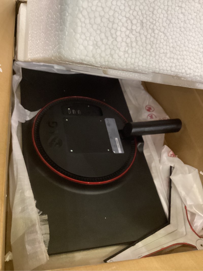 Condition photo showing As Is for LG 27GP750-B 27” Ultragear FHD (1920 x 1080) IPS Gaming Monitor w/ 1ms Response Time & 240Hz Refresh Rate, NVIDIA G-SYNC Compatible with AMD FreeSync Premium, Thin Bezel, Tilt/Height/Pivot Adjustable
