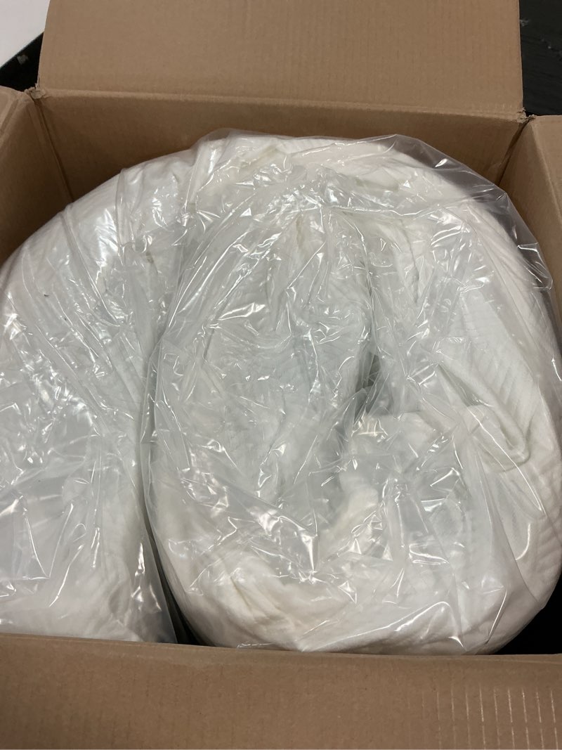 Condition photo showing New/Like New for Lucid 10 Inch Memory Foam Mattress - Medium Feel - Infused with Refreshing Bamboo Charcoal and Cooling Gel - Bed in a Box - Temperature Regulating - Pressure Relief - Breathable - Twin Size Twin 10" Medium