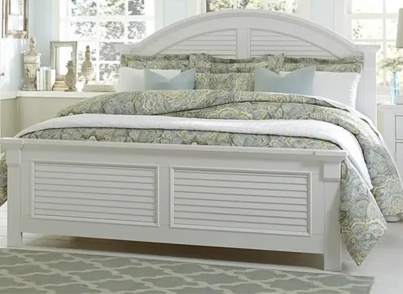 607-Br16 Liberty Furniture Summer House I King Panel Footboard (Incomplete )