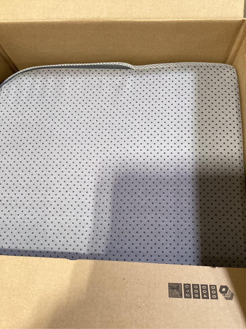 Condition photo showing Good Condition for mabozoo extra thick chair cushions,office chair booster seat cushion to raise seat height for pain relief,18 x 16 x 6 inch non slip memory foam thick cushion with carry handle?grey? grey 18*16*6