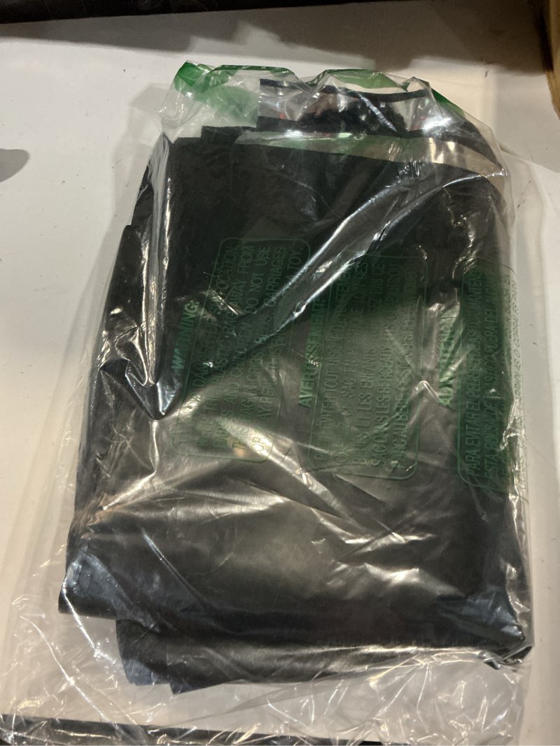 Condition photo showing As Is for ucgou poly mailers 14.5x19 inch black 100 pack large shipping bags #7 strong thick mailing envelopes self sealing adhesive waterproof and tear proof boutique packaging postal for clothing black 14.5x19" 100pc