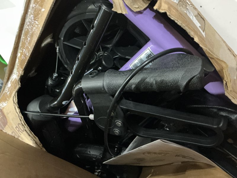 Condition photo showing As Is for first voice rollator: 250 lb load