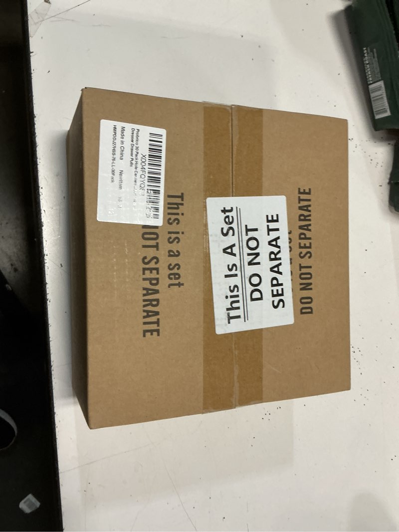 Condition photo showing New/Like New for Probrico 30 Pack Matte Black Cabinet Pulls 3 Inch Square Kitchen Cabinet Handles Drawer Pulls Cupboard Hardware for Kitchen Drawers