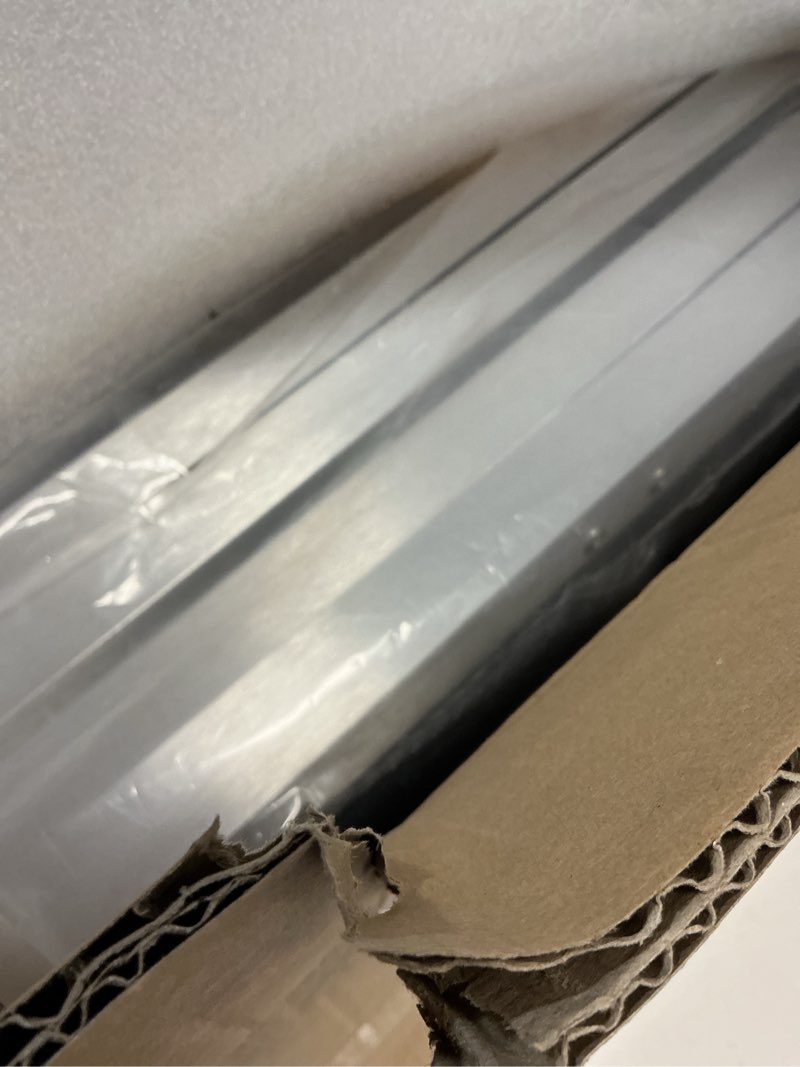 Condition photo showing New/Like New for vnn portable wheelchair ramp 5ft, seamless non-slip aluminum ramps for wheelchairs for home, handicap wheelchair ramps for home steps, aluminum loading dock plates aluminum 5ft (usable height 5-15 inch)
