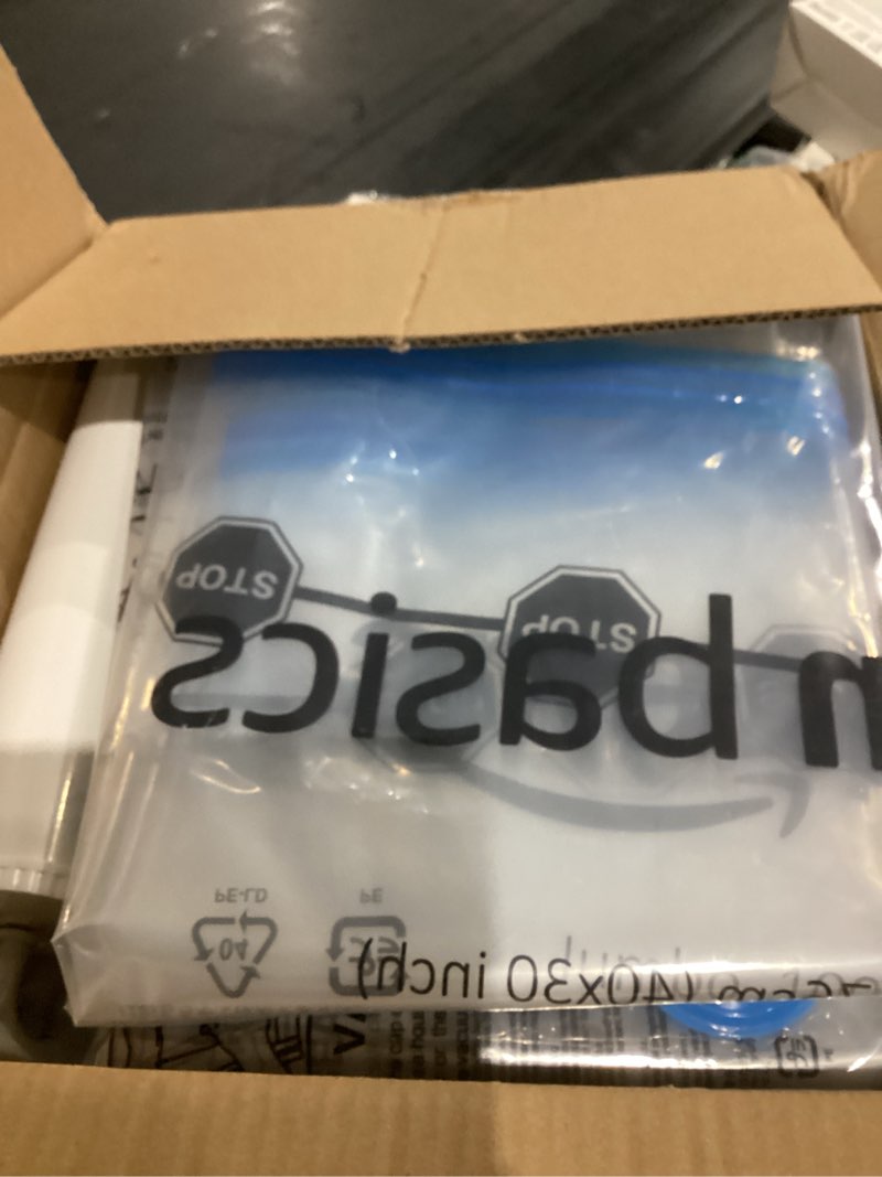 Condition photo showing Good Condition for Amazon Basics Vacuum Storage Bags with Hand Pump for Travel, Space Saving Compression Bags for Clothes and Blankets, Clear, 12 Pack (3 Small, 3 Medium, 3 Large & 3 Jumbo) Multiple 12-Pack