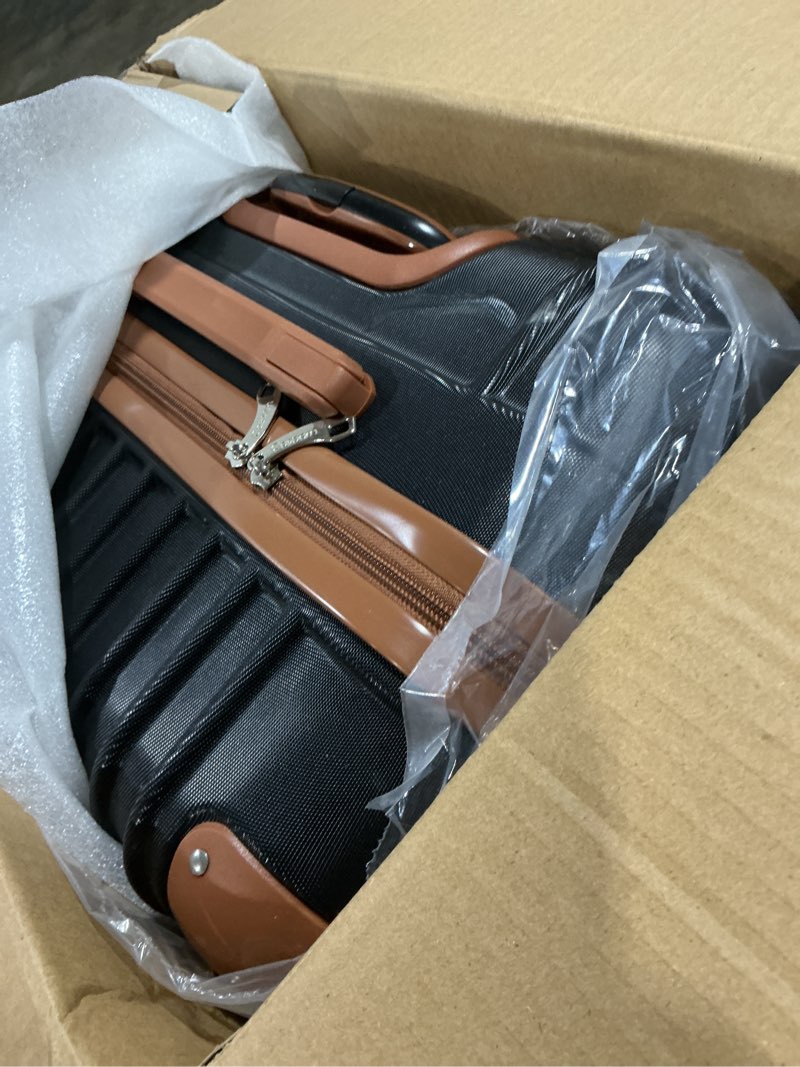Condition photo showing Good Condition for luggage sets 5 piece suitcases with wheels, suitcase set abs hard case luggage with tsa lock spinner wheels durable travel luggage black