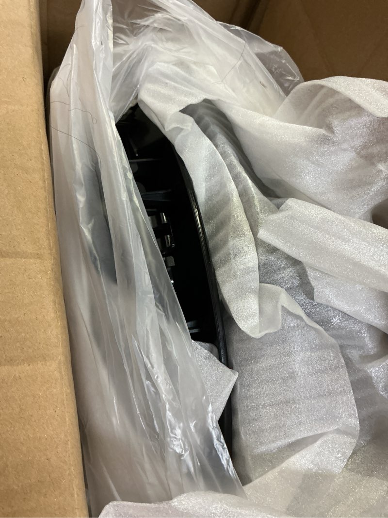 Condition photo showing As Is for 16‘’ Hubcaps Compatible with Ford Transit 150 250 350 2015-2023; Set of 4 Pcs?Glossy Black