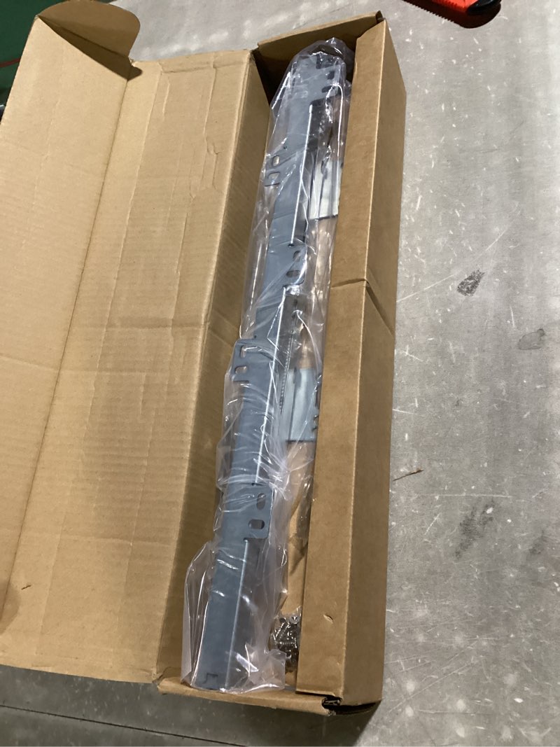 Condition photo showing As Is for (simular to) 22 inch drawer slides 4 pairs (8pcs) 3 fold full extension side mount cabinet drawer glides 22\" silver cabinet rails for dresser, cabinet, kitchen,trash can, wardrobe 100 lb capacity