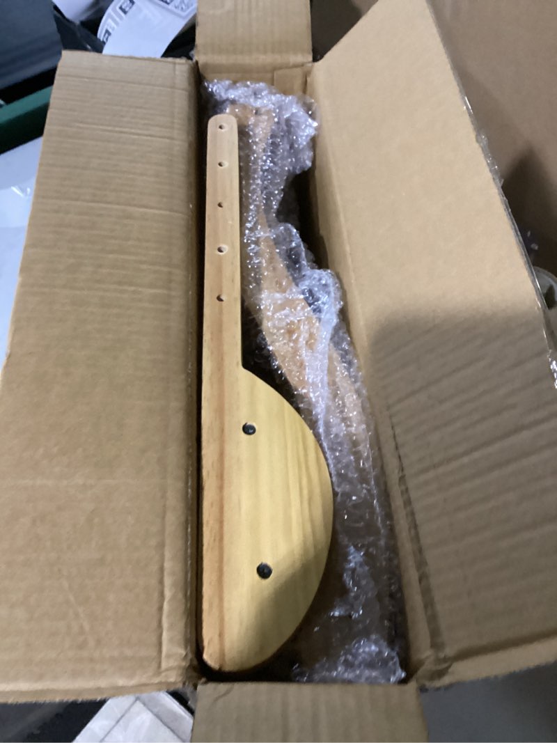 Condition photo showing As Is for Bamboo Sauna Backrest with Detachable Sauna Pillow, Ergonomic S-Design Sauna Accessories with Adjustable Headrest, Non-Slip Pads, Extra Wide & Long Sauna Backrest Infrared for Home Sauna, Spa Room 096-1